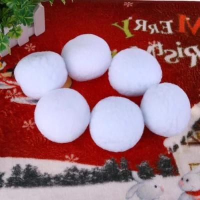 Children Holiday Gifts Christmas Decoration Snow Felt Ball