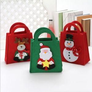 DIY Home Office Indoor Ornaments Decoration Children Kids Gifts Felt Christmas Bag with Accessories