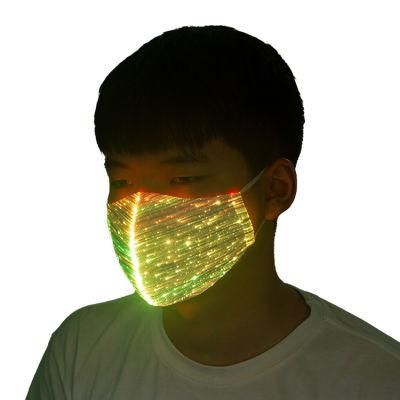 Upmarket Top Quality Washable Reusable Luminous Celebrations Party LED Mask Light up Mask