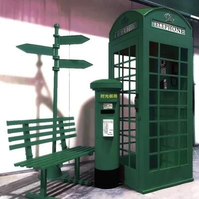 Metal Telephone Booth for Sale