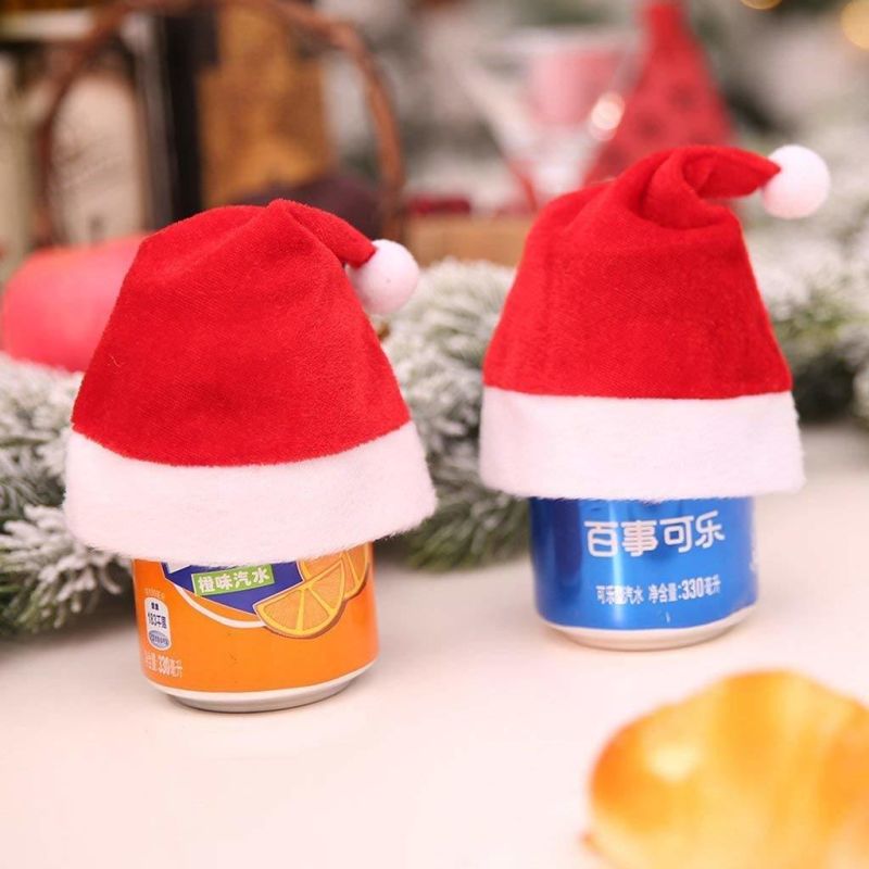 Manufactory Apply Bags Classical Gift Cute Decorations Parties Supplies Christmas Mini Santa Hat