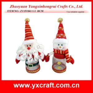 Christmas Decoration (ZY15Y041-1-2) Christmas Photo Jar Handmade Gifts