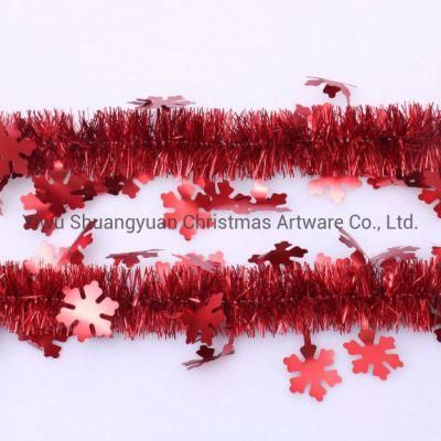 Promotion Christmas Tinsel Garland Christmas Tinsel