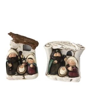 Christian Resin Handicraft Ornaments Nativity Manger Set