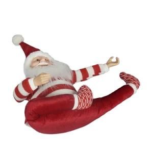 Wholesale 36 Cm High Fabric Yogo Santa Christmas Decoration for Home Decor and Gift