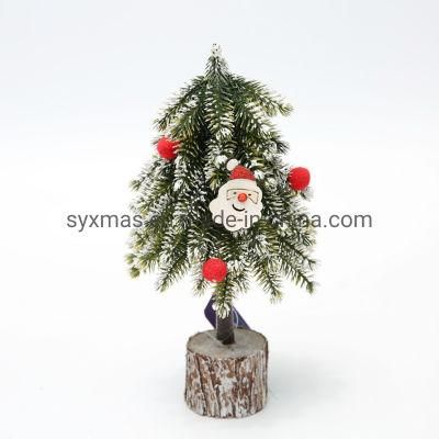 New Design Table Top Decoration Snowing PE Tree
