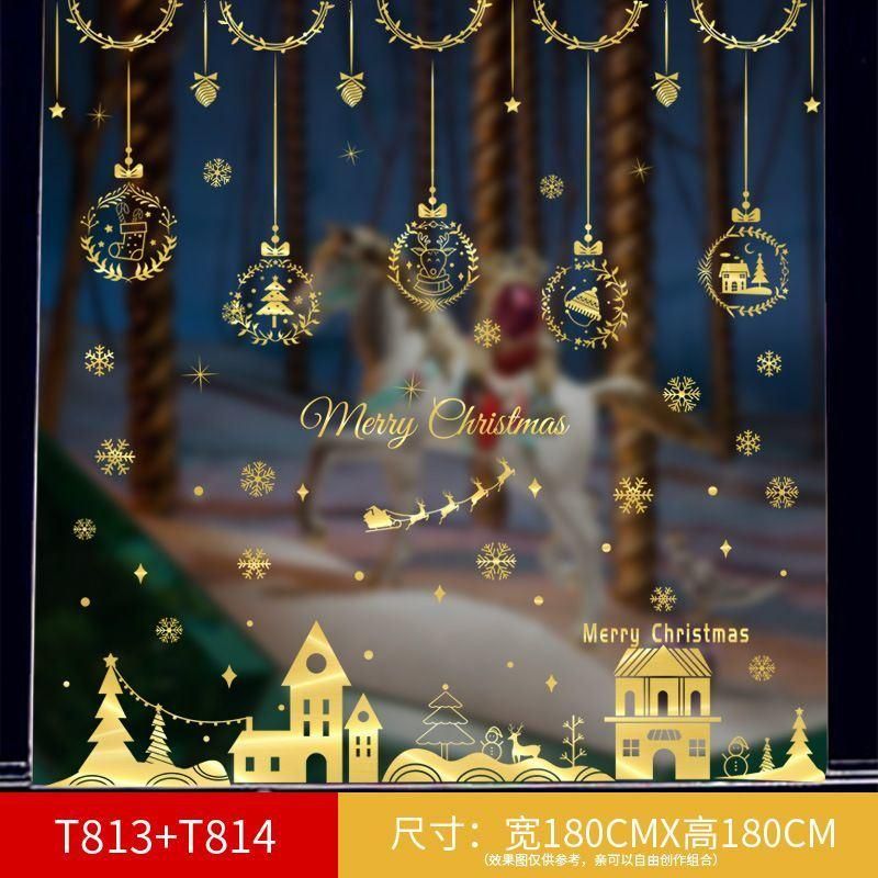 Home Christmas Wall Sticker Kids Room Wall Decals