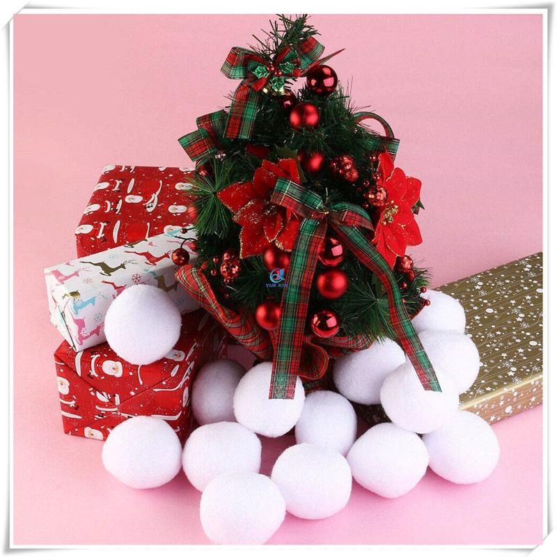 Diameter 7cm Artificial Snowball for Decoration and Indoor Fight