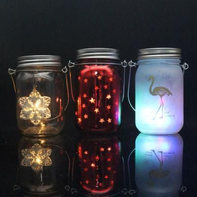 Customized Wholesale Glass Bottle Christmas Decorations Outdoor Solar Lights
