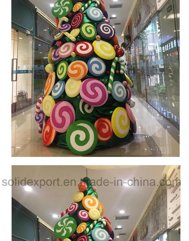 Large Candy Christmas Tree Package 3 Meters Beautiful Christmas Decoration