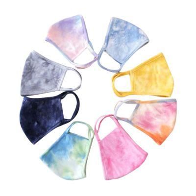 Fashion Hot Sales Tie Dye Mask Fashion New Design Textile Cotton Face Mask