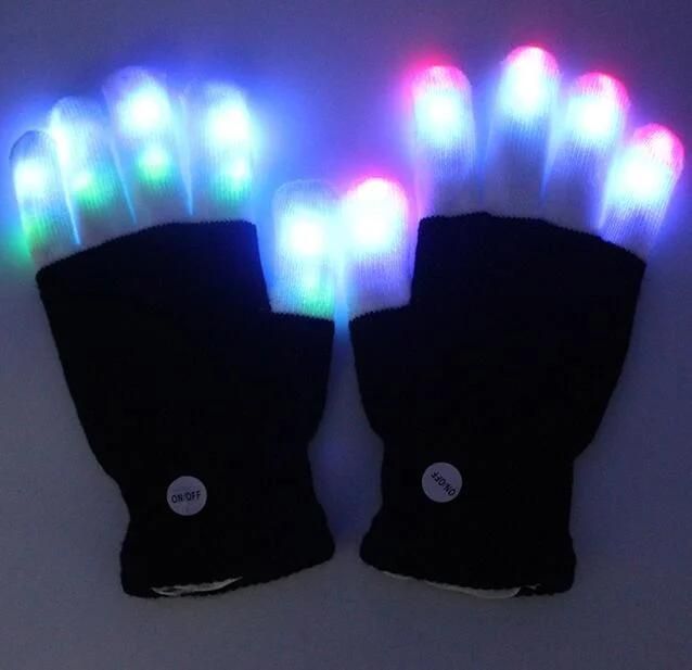 Shenzhen LED Half Light LED Magic Gloves in Stock