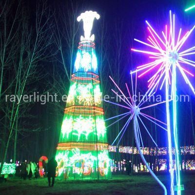 LED Lighting Show Customized Decoration Flashing Tree Garden Products