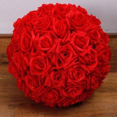 Artificial Flower Ball Chinese Artificial Flower Wall Background and Christmas Decoration