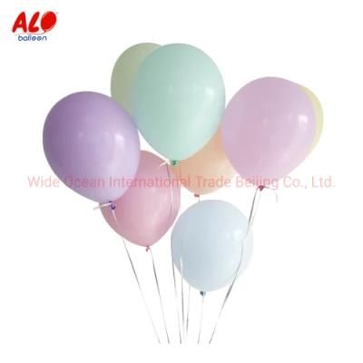 Wholesale Helium Wedding Ceremony Party Decoration Supplies Macaron Pastel Balloon