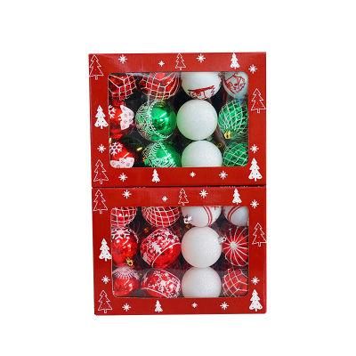 Plastic 2022 Wholesale Luxury Bulk Custom Organizer Outdoor Christmas Ornament Balls with Logo