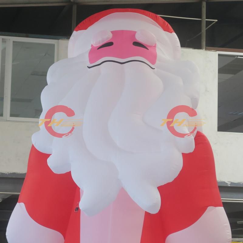 Outdoor Inflatable Advertising Santa Cartoon