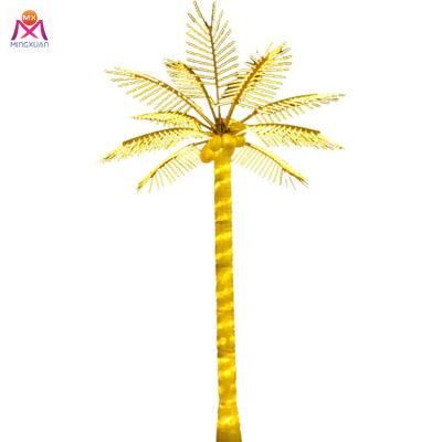 Outside LED Electric Lighted Decoration Christmas Palm Tree