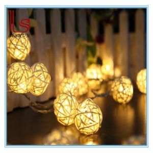 Christmas and Wedding Solar Chandeliers Decorations Sepak Takraw Ball Romantic LED Lights String