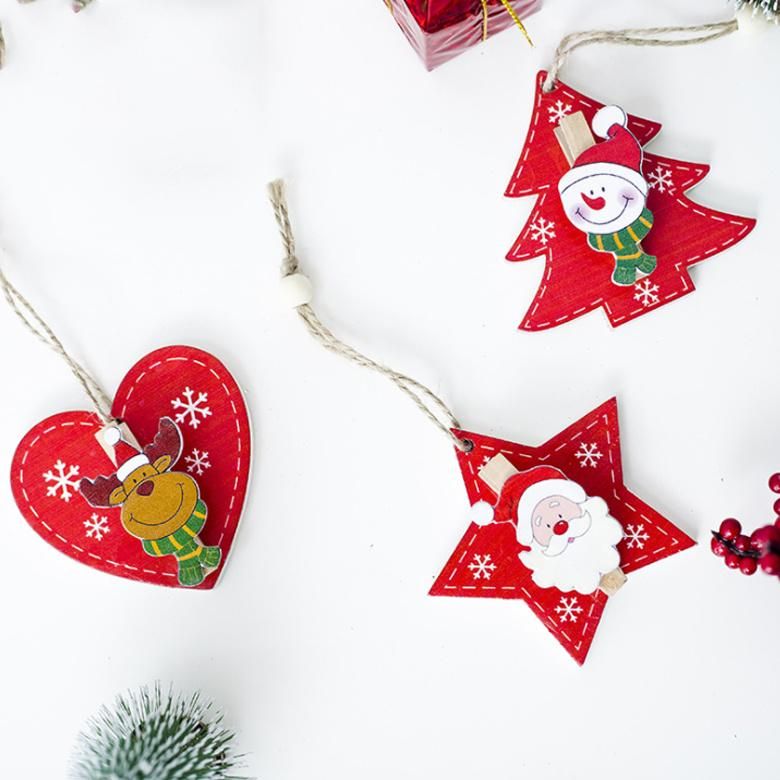 China Import Wholesale Innovative Gift Ideas Promotional Items Christmas Wooden Home Decor Wall Hanging