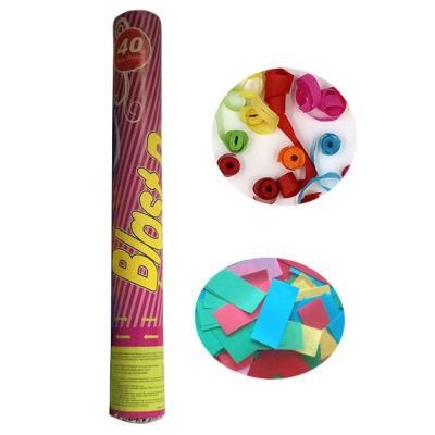30cm Confetti Cannon High Quality Factory Christmas Streamer Wedding Confetti Poppers Party Popper