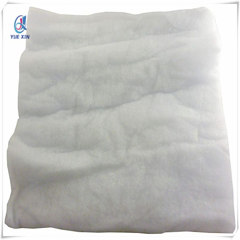 Soft Snow Polyester Flame Retardant Iridescent Flakes Glimmer Snow Blanket