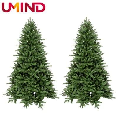 Yh2053 Custom Size New Type PVC PE Pine Decoration Christmas Trees in Bulk 240cm Decoration Tree