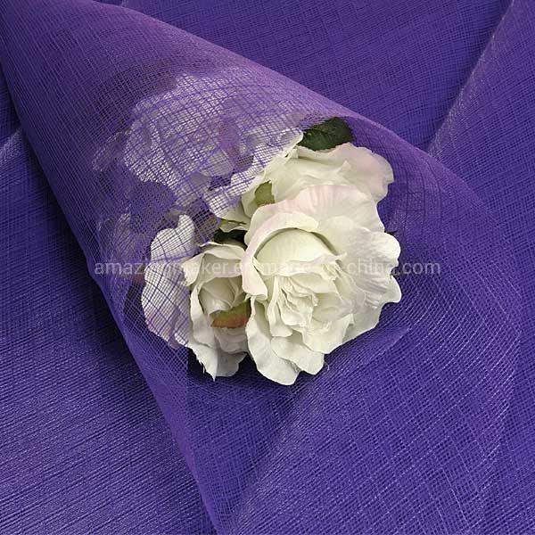 Diamond Pattern Flower Wrapping Decorative Mesh