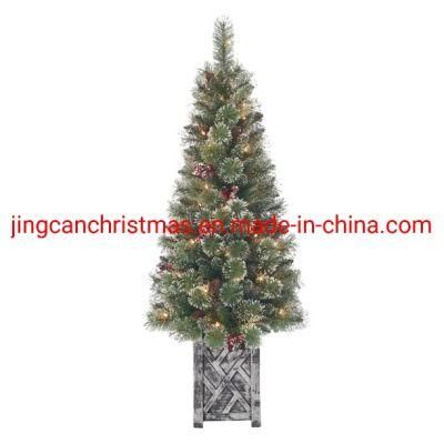 Dec. Metu White Pine Neede Xmas Tree Christmas Decoration