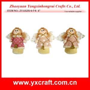 Christmas Decoration (ZY11S251-6-7-8) Christmas Artificial Angel Christmas Happy Girl Angel Item Decoration