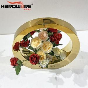 Stainless Steel Furniture Wedding Decoration Flower Stand