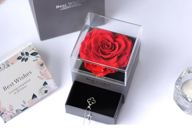 Christmas Decoration Preserved Rose Flower Gift