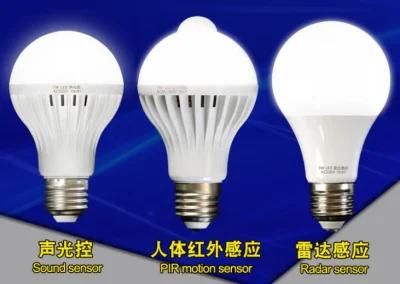 Smart Sense LED Sound PIR Motion Radar Sensor Light Decoration Bulb