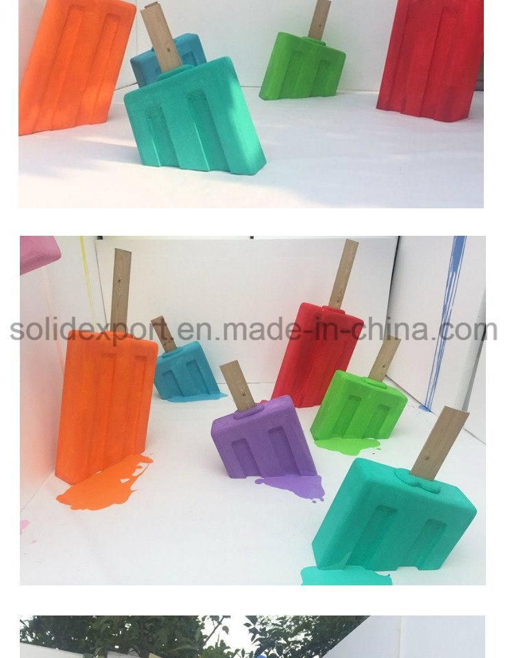 Summer Melting Ice Cream Popsicle Shop Window Display Decoration Props