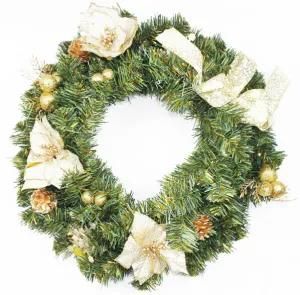 Christmas Wreath with Ribbon and Berries (DIA: 45CM)