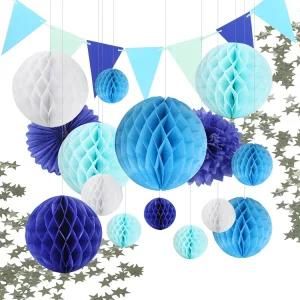 Umiss Paper Lanterns Paper POM Poms Party Favors Party Decorations