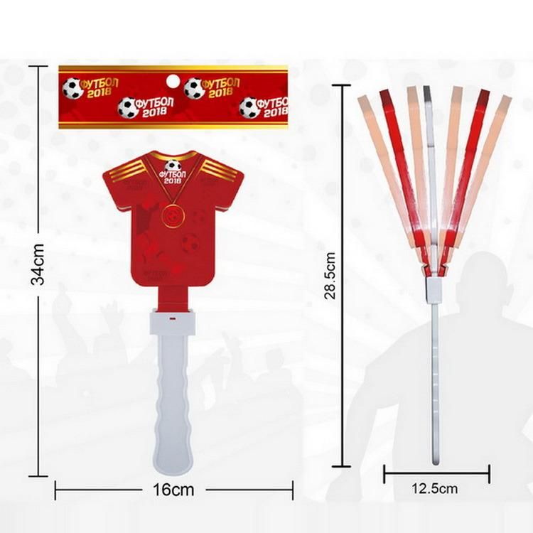 Cheerleading LED Hand Clapper Noise Maker for Football Games Cheering Items Battery Operated Light up Flashlight LED Clapper