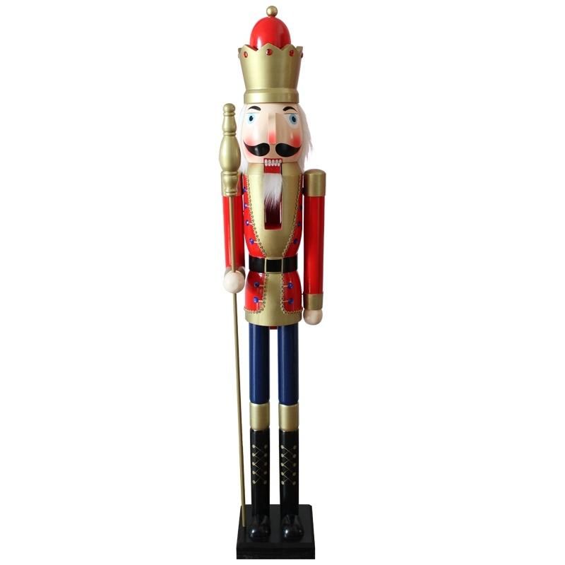 Colorful Handmade High Quality OEM Soldier Nutcracker for Christmas for Home Decoration