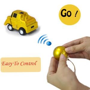 Children Jump Christmas Ball Shape 1/56th Scale Mini Remote Control Toy Car