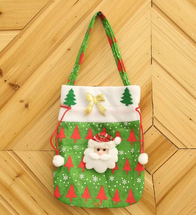 Custom Santa Sacks Durable Wholesale Christmas Candy Bag