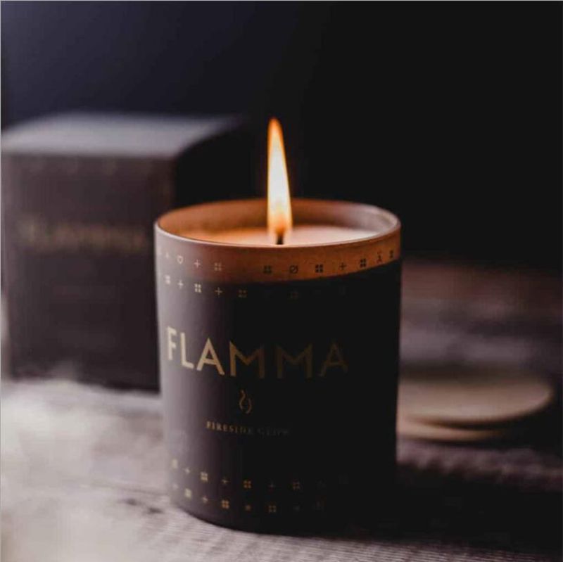 Fashion Home Decoration Modern Frosted Glass Candle Jars