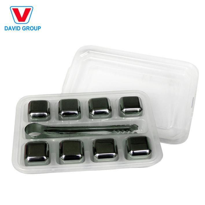 Stainless Steel Whiskey Ice Cube for Drink