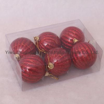 Special Plastic Ball Inside with Glitter Painted