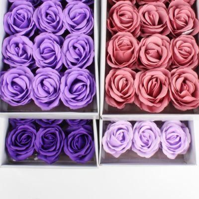 Wholesale Artificial Soap Rose Flower Petal Lasting Women Mom Girls Birthday Valentine&prime;s Day Mother&prime;s Gifts