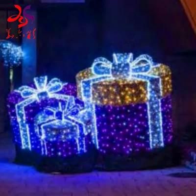 Flower Motif Light Many Colors Exquisite Gift Box