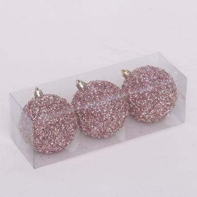 New Personalized Tree Decoration Plastic Hanging Ball
