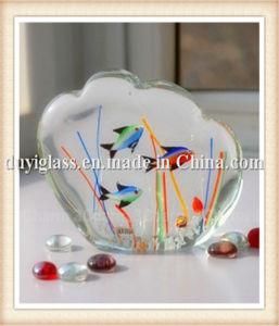 Multicolour Fish Glass Craft for Home Decoration