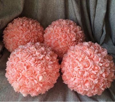 Wedding Decoration Artificial Silk Ball Flower