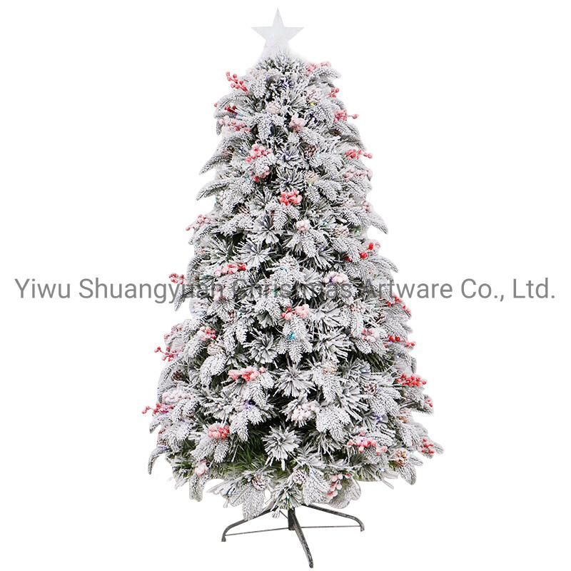 New Design High Quality 60cm Christmas Fiber Tree for Holiday Wedding Party Decoration Supplies Hook Ornament Craft Gifts