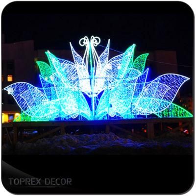 LED Outdoor Giant Fountain Motif Light